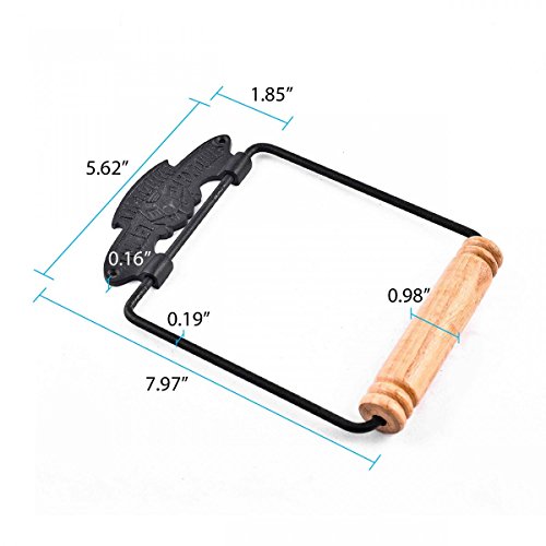 Renovators Supply Manufacturing Toilet Paper Holder Stand Wall Mount 7.9 In.black Aluminum Toilet Paper Roll Holder With Mounting Hardware #TOP1