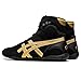 ASICS Men's DAN Gable EVO 3 Wrestling Shoes, 8.5, Black/Rich Gold