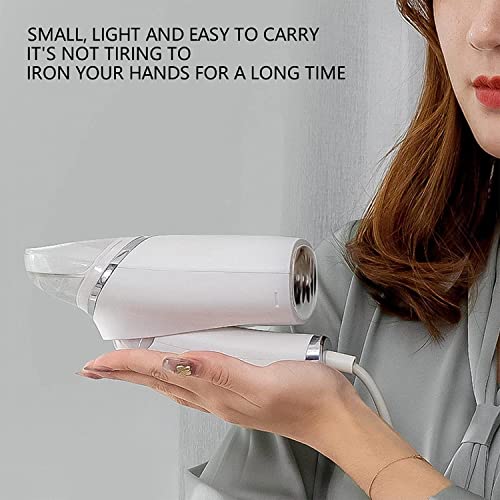 Mxjcc Portable Steamer For Clothes, Foldable Handheld Garment Steamer Travel Clothes Steamer Fabric Wrinkles Remover With 120Ml Capacity 30S Fast Heat-Up For Home Office And Travel (Color : Green) #TOP6