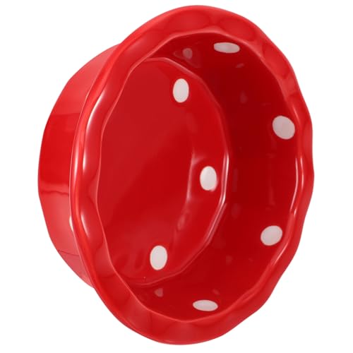 Yardwe Ciotola in Natalizia per e Gatti Capacità Design Sicuro e Resistente Adatta per Animali Domestici Piccoli e Regalo Creativo per Amanti degli Animali