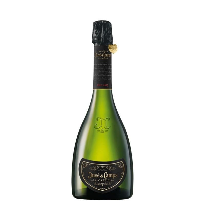 Juvé & Camps La Capella Brut Nature Gran Reserva con crianza prolongada de 108 meses, cava espumoso con gran complejidad y equilibrio en boca