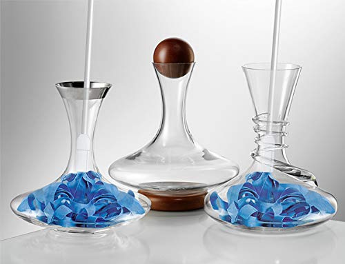 Evonell CleanTwister Karaffen und Vasentrockner Dekanterreiniger Farbe: blau – Bild 6