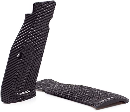 Armanov SpidErgo Gen2 Pistol Grips pour CZ Shadow 2, SP01 et 75 Series - Long Version, noir, m Cover