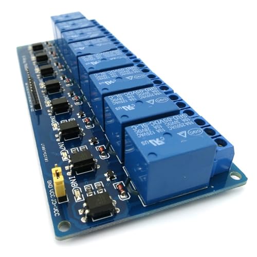 Module de relais 5V 8 canaux pour gestion domotique et maison connectée