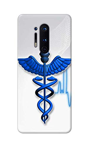 Image of Printed Hard Back Cover Case for OnePlus 8 Pro Back Cover (Medical Doctor) -1803
