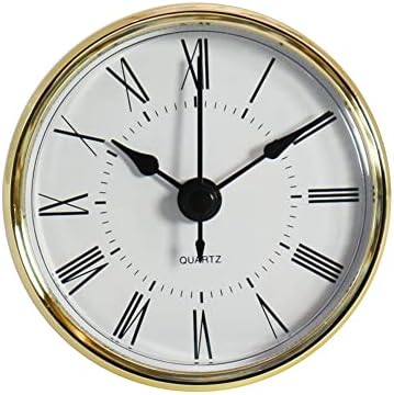 Amazon.com: Hicarer Round Clock Insert 3-1/8 Inch (80 mm) Quartz ...