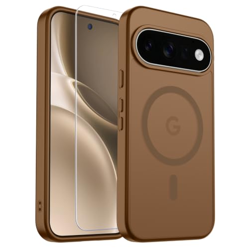 Image of SUPFINE Magnetic for Google Pixel 11 Case - Brown