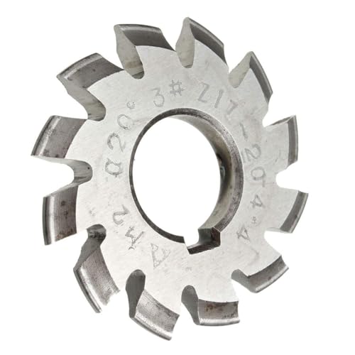 Llbb 058327 Hss Gear Milling Cutter,Module 2 Diameter 22Mm 20Degree #1-8 Hss Involute Gear Milling Cutter thumb #5