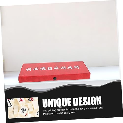 Juego Miniatura de Mahjong Portátil para Viaje miniatura 5