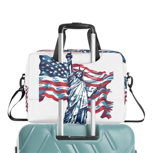 Bolso para laptop 15.6-16 pulg con arte USA miniatura 7