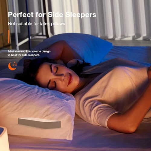 Image of Bone Conduction Bluetooth Pillow Speaker for Sleeping, Portable Sleep Bar Perfect for Side Sleepers, Speaker with Stereo Bass-30 /60-Min Timer, Volume Control, TF Function, Privacy&Meditation