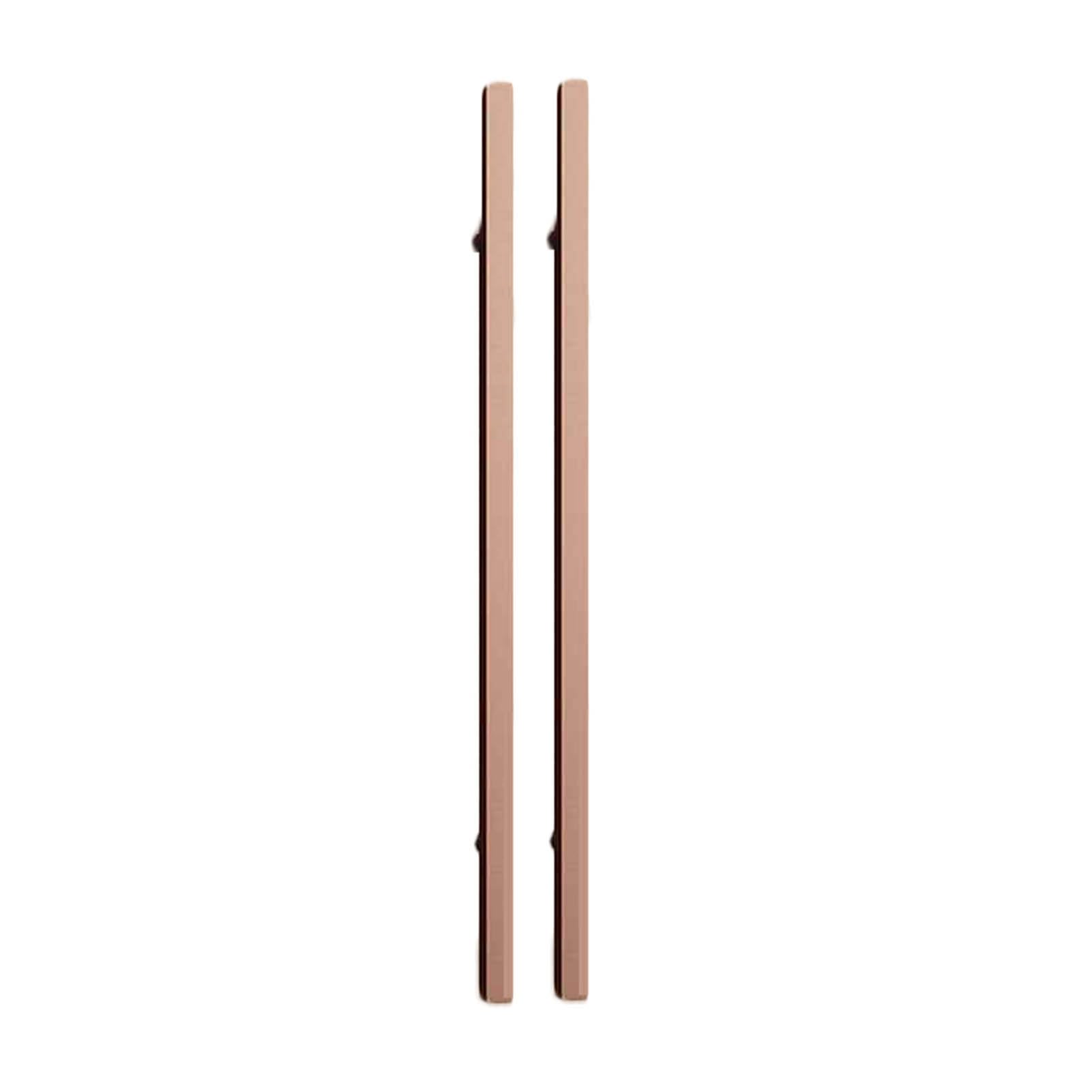 Poignée en bois de grange et douche inox entraxe 40cm durable