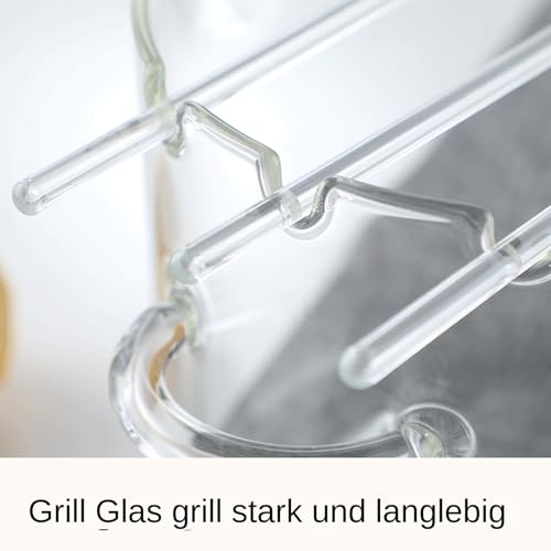 Utensilios de cocina con estructura de ventilación para hacer tocino sin salpicaduras 8