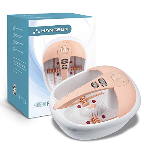 Hangsun Foot Spa and Massager FM200 Foot Bath with Infrared Heat and Magnetic Therapy for Foot Care