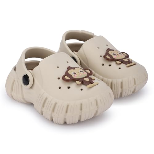 Image of GLJ Little AngelToddler Clogs Slippers, 12 Months to 3 Years, Baby Boy, Waterproof, Lightweight, Cute Cartoon Penguin Design