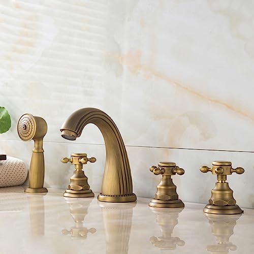 Mitigeur de bain-douche antique pour baignoire rétro pour vos moments de détente