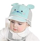 Dual-use Adjustable Sun Visor Hat Kids Isolation Protection Caps Foldable Brim with Removable...