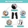 1 Coppia Ginocchio per Animali Gomitiere, Ginocchiera per Cani di Supporto Cane, Ginocchiere per Gambe Anteriori e Posteriori per Cani, Tutore per Gamba del Cane, Tutore per Zampe Anteriori Canino