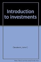 Introduction to investments B00005W7NG Book Cover