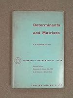 Determinants and matrices B001TI4QYS Book Cover