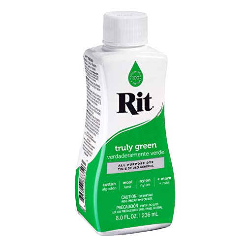 Image of Rit DYE Liquid GRN, 8 Fl Oz, Truly Green