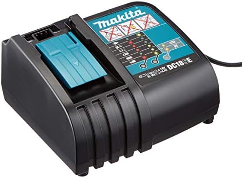 Makita DC18SE 18 Volt Li-ion  Nickel Metal Hydride Optimum Automotive Charger, Blue