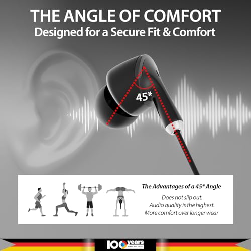 Image of Blaupunkt EM01 Type-C Edition Wired Earphones (2026) with Mic, 14.3mm Hi-Fi Drivers, Noise Isolation, 45 Ergonomic Fit, Durable 5-Core Copper Cable, in-Ear Headset