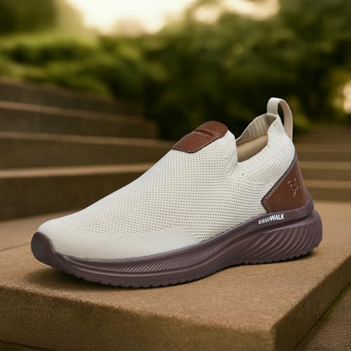 Image of Neeman's Ease Walk Neo Slip-Ons for Men | Lightweight, Breathable & Cushioned Walking Shoes | Easy Slip-in Design for Everyday Comfort & Style