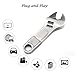 Aretop Flash Drive Fun 64GB, Cool USB2.0 Cute Cartoon Miniature Spanner Shape USB Memory Stick Cute Pendrive 64GB Thumb Drive USB Jump Drive Business Gift Halloween Present
