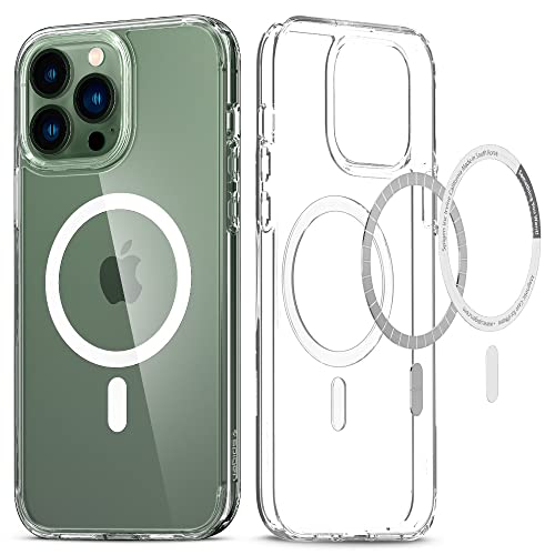 Spigen ウルトラ ハイブリッド マグ マグネット ケース iPhone 13 Pro MAX 対応 - ホワイト