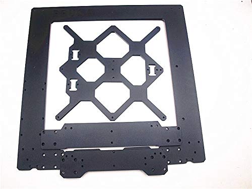 Lysee 3D Printer Parts & Accessories - Funssor Prusa i3 MK3 Aluminium Alloy Metal Frame kit 6mm Thickness Prusa i3 MK3 Frame Fast Ship