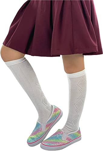 Image of ToBeInStyle Women's Pack of 6 or 12 Knee High Socks