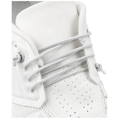 [Endoto] �N�C�b�N �V���[���[�X for On Cloud 5 & 6 for �I�� �p �L�т�S���C�R ���΂Ȃ� �C�Ђ� �X�j�[�J�[ ���Ђ� Shoe Laces Shoelaces(�F:�z���C�g&�O���[,�T�C�Y:60.96CM)