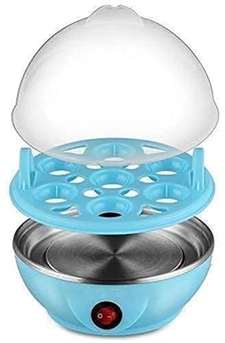 Image of egg boiler machine electric automatic off egg cooker steamer poacher boiler machine,portable single layer mini small anda boil machine electric for home
