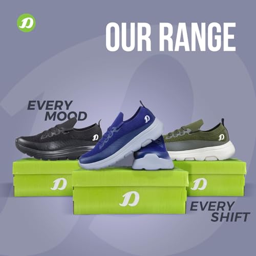 Image of DOCTOR EXTRA SOFT Men's Lightweight Sports Shoes Memory Foam Cushioned Insole | Running Walking Gym Training Jogging Athletics | Comfortable & Stylish| Casual Slipon Sneaker Gent's Boy's DR-2006