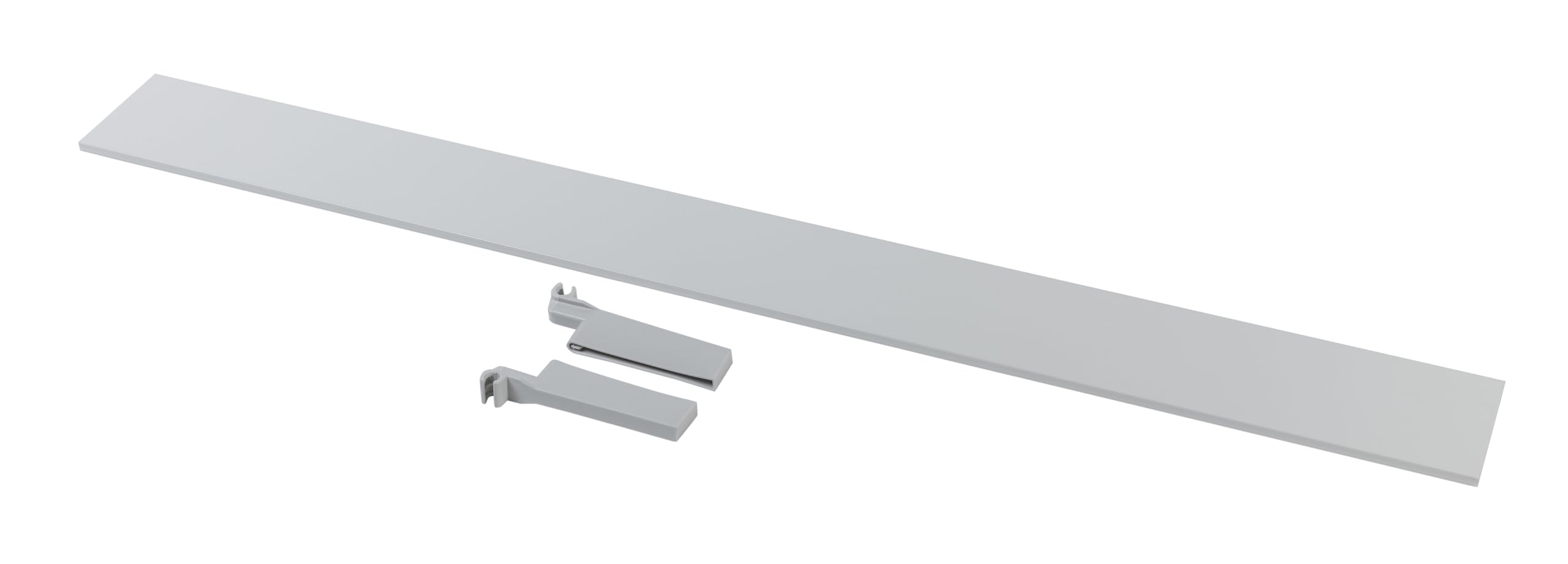 GTV MODERN BOX Drawer Organiser H = 146 mm White - Set of Rails + Connectors for Medium Height Inner Drawers, Made of Plastic and Aluminium, Modern Box System