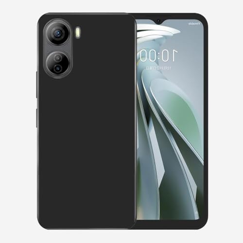 Koda | ZET Libero 5G IV (A302ZT) / nubia Ivy (Z6561J) �k�r�A �A�C���B�[ �P�[�X Black �u���b�N �X�g���b�v�z�[���t�� �ϖ� �y�� �����h�~ �Ռ��z�� �ی�J�o�[ �V���R�� TPU�f�� �\�t�g�P�[