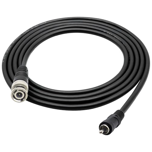 zdyCGTime BNC to RCA Extension Cable RCA Male to BNC