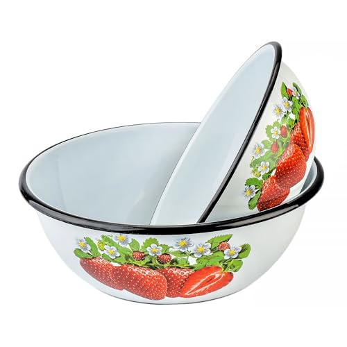 Set de 2 Tazones de Esmalte Vintage STP GOODS