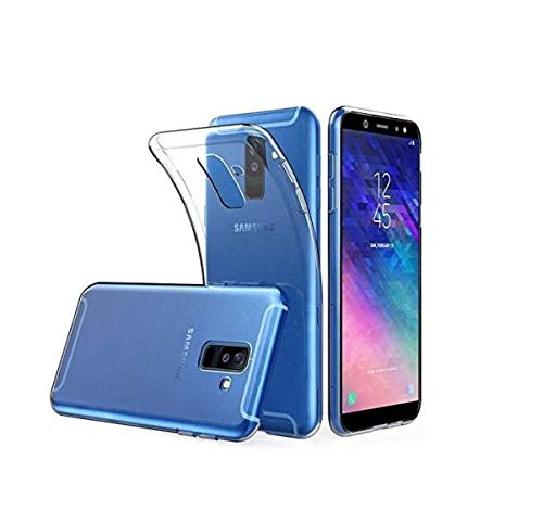 Image of COVERBLACK Back Cover for Samsung Galaxy J8 - SM-J810-2018 Edition - Transparent