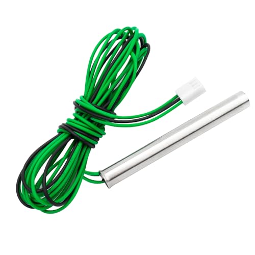 009577F Temperature Sensor Iid Units Compatible with Raypak Spa & Pool Heater 206A 207A 266A 267A 336A 337A 406A 407A Models, 3 Wire NTC 100K Pool Temperature Sensor, Pool Heater Parts