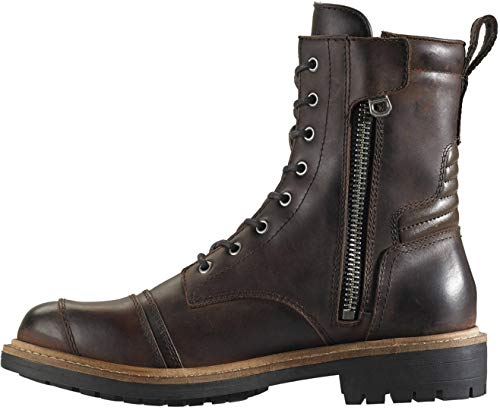Botte moto X-Nashville Hydro XPD marron chaussure motard étanche