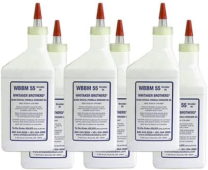 Whitaker Brothers 6-Pint Case of Shredder Oil