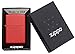 Zippo Red Matte Lighter - 233