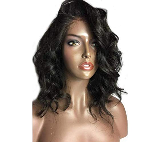 Perruque cheveux bouclés noirs 20 pouces pour masquer la perte de volume - 2
