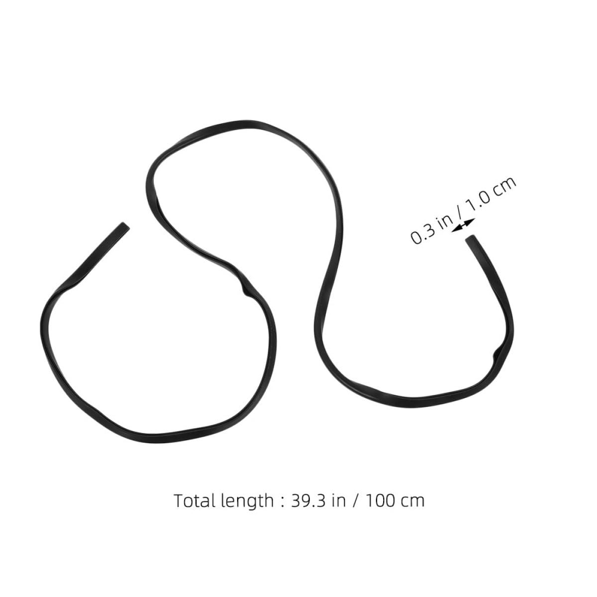 Alasum 2 Stück Sup Paddelkantenschutzband aus Robustem PVC 1m – Paddelblattschutz für Wassersport Aufprallschutz für Surf und Kanu Paddel Einfach zu Montieren Leichtes Design