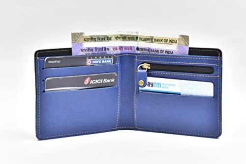 Image of YOUR GIFT STUDIO : Classy Minimal Clutch + Men's Wallet | Couple Gifts (Blue)