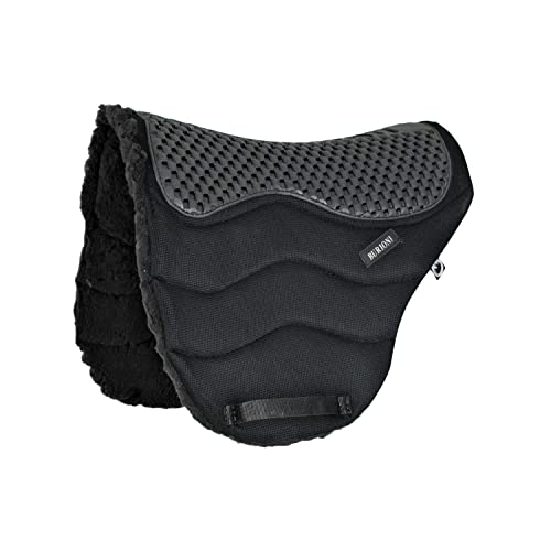 Tapis Endurance Duvet noir pour cheval et cob confort absolu