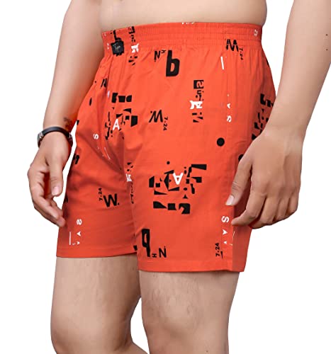 Image of Tapia Men's Cotton Regular All Over Print Boxer Shorts