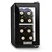Produktbild Klarstein Beerlocker S - Mini Kühlschrank, Getränkekühlschrank, 21 Liter, doppelt isoliert, 1 Metalleinschub, LED-Innenbeleuchtung, freistehend, 70 Watt, seitliche Griffmulde, schwarz